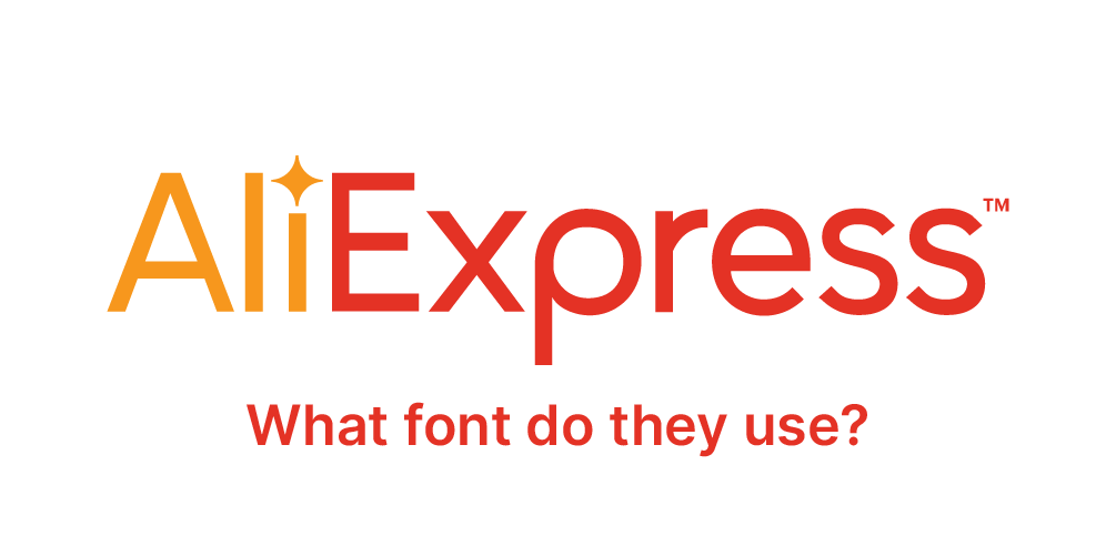 What font does AliExpress use?