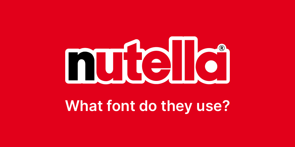 What font does Nutella use?