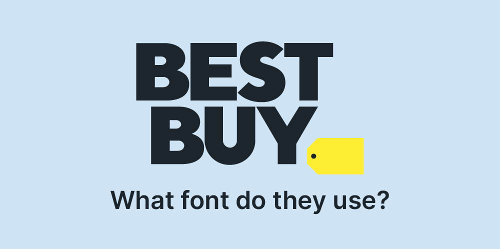 What font does BestBuy use?