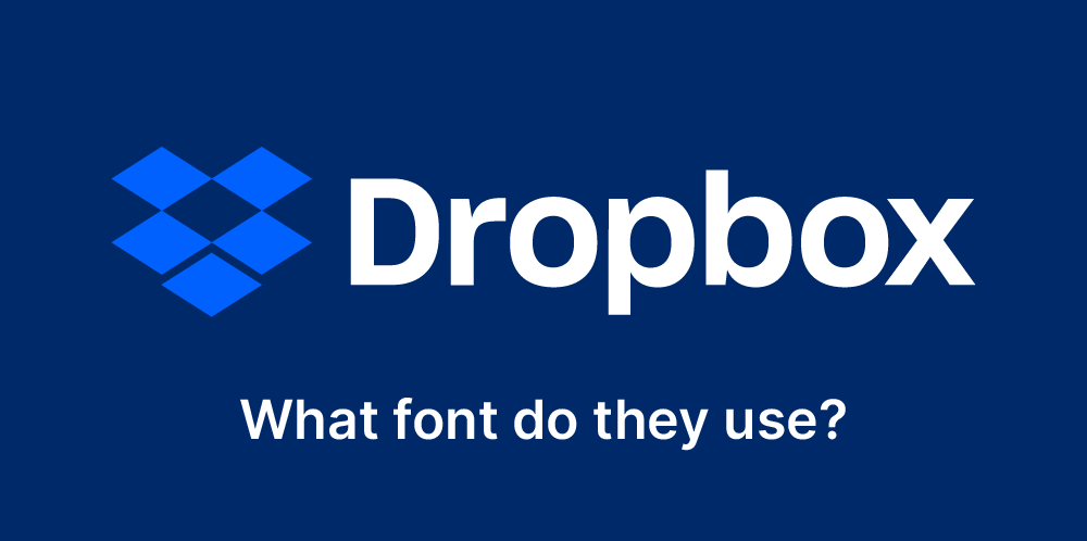 What font does Dropbox use?