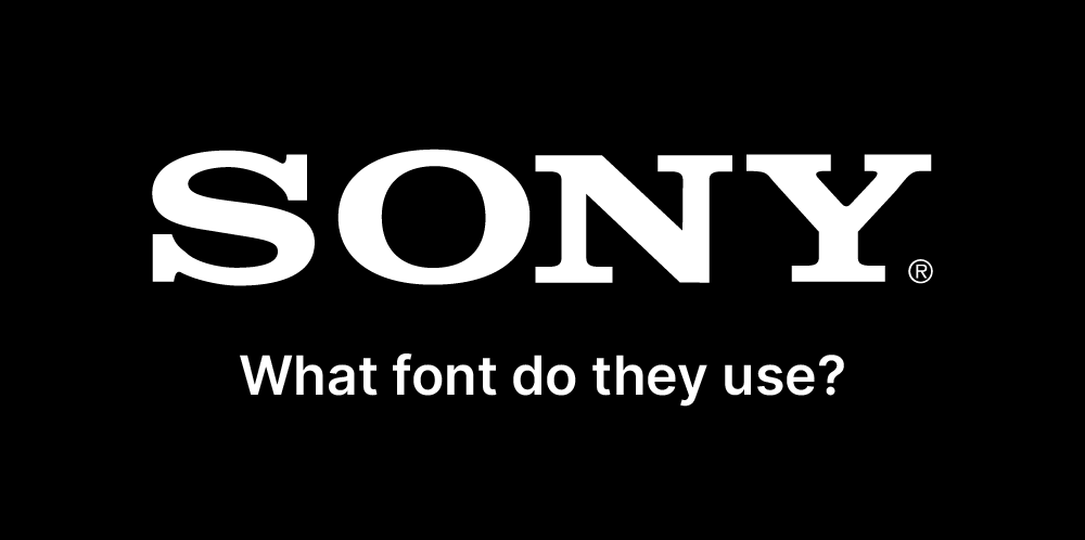 What font does Sony use?