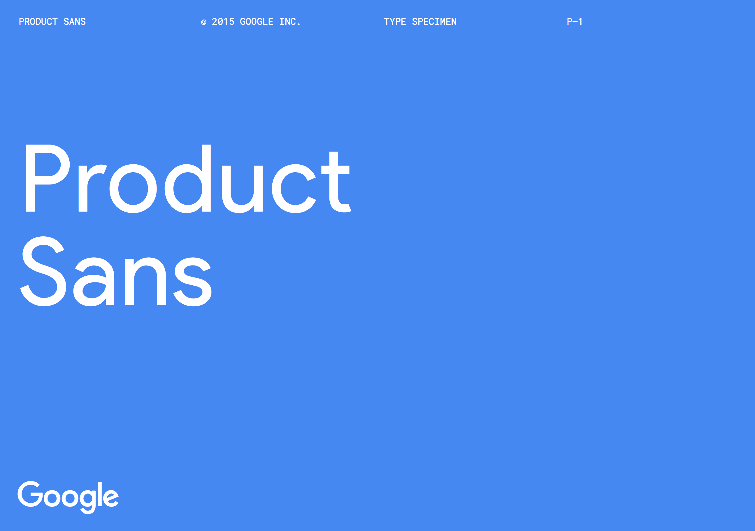 Product Sans