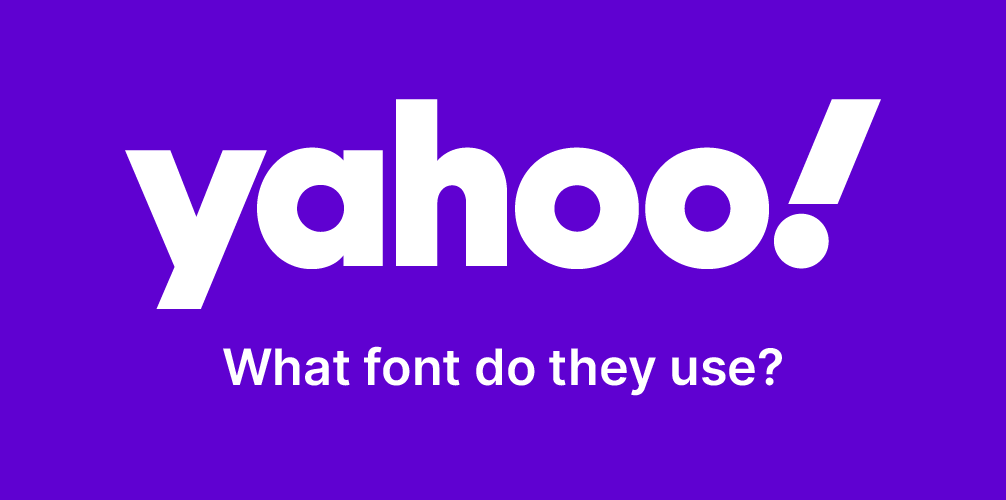 What font does Yahoo use?