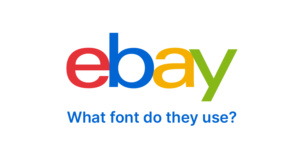 What font does eBay use?