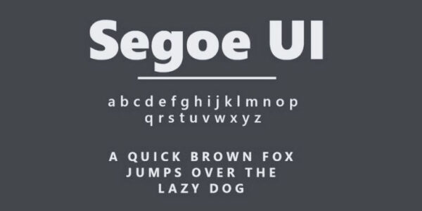 Segoe UI