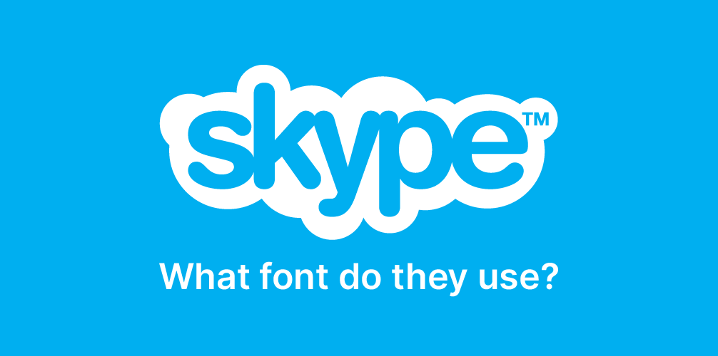 What font does Skype use?